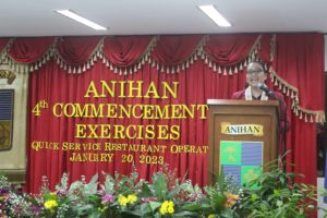 Anihan Technical School | ANIHAN'S QUICK SERVICE RESTAURANT OPERATIONS (QSRO) PROGRAM