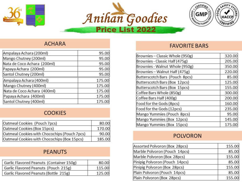 Anihan Technical School|Buy Anihan Goodies